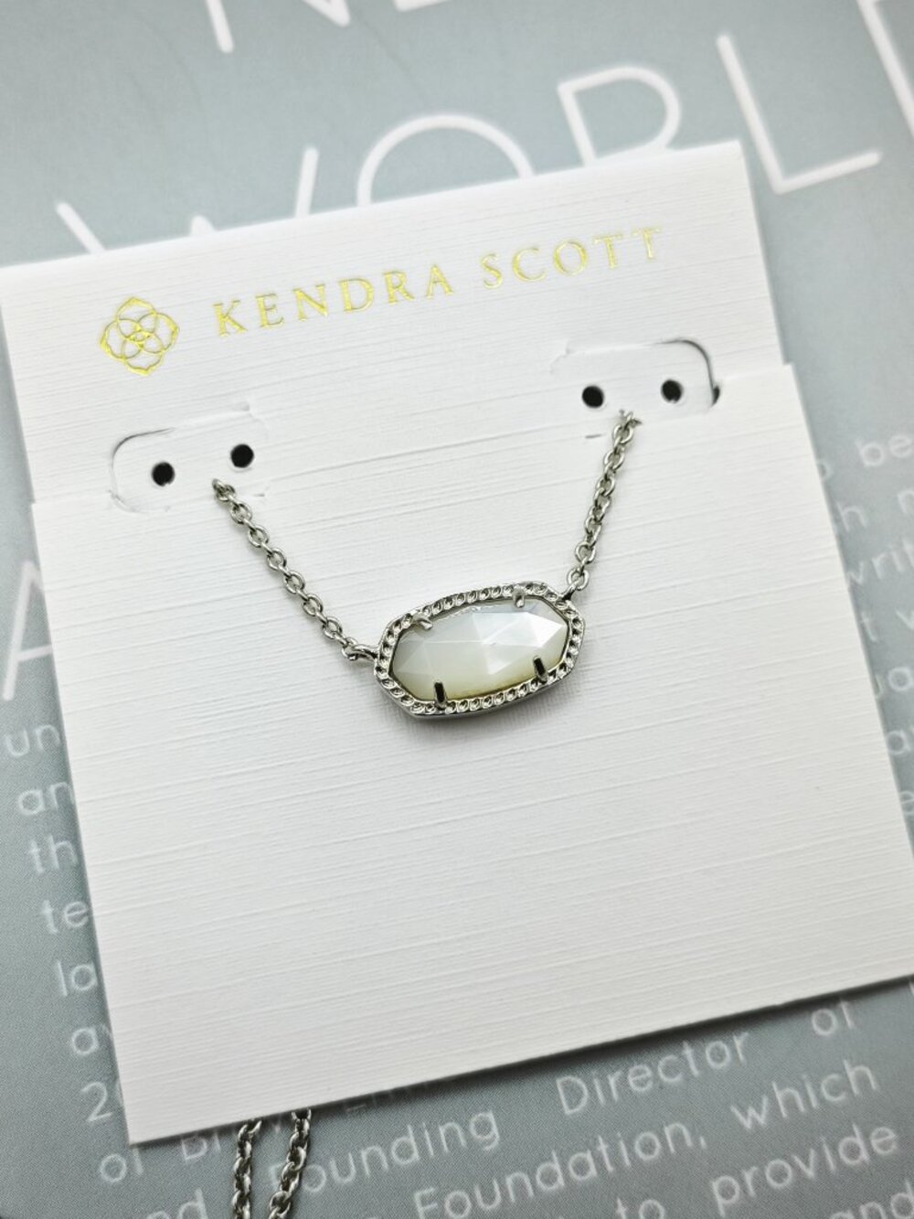 Kendra Scott silver Necklace